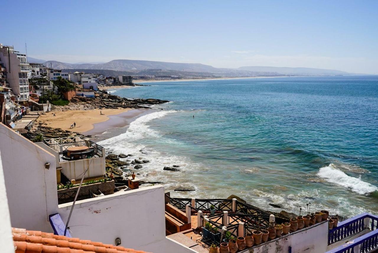 Oceana Surf Camp Hotell Taghazout Eksteriør bilde