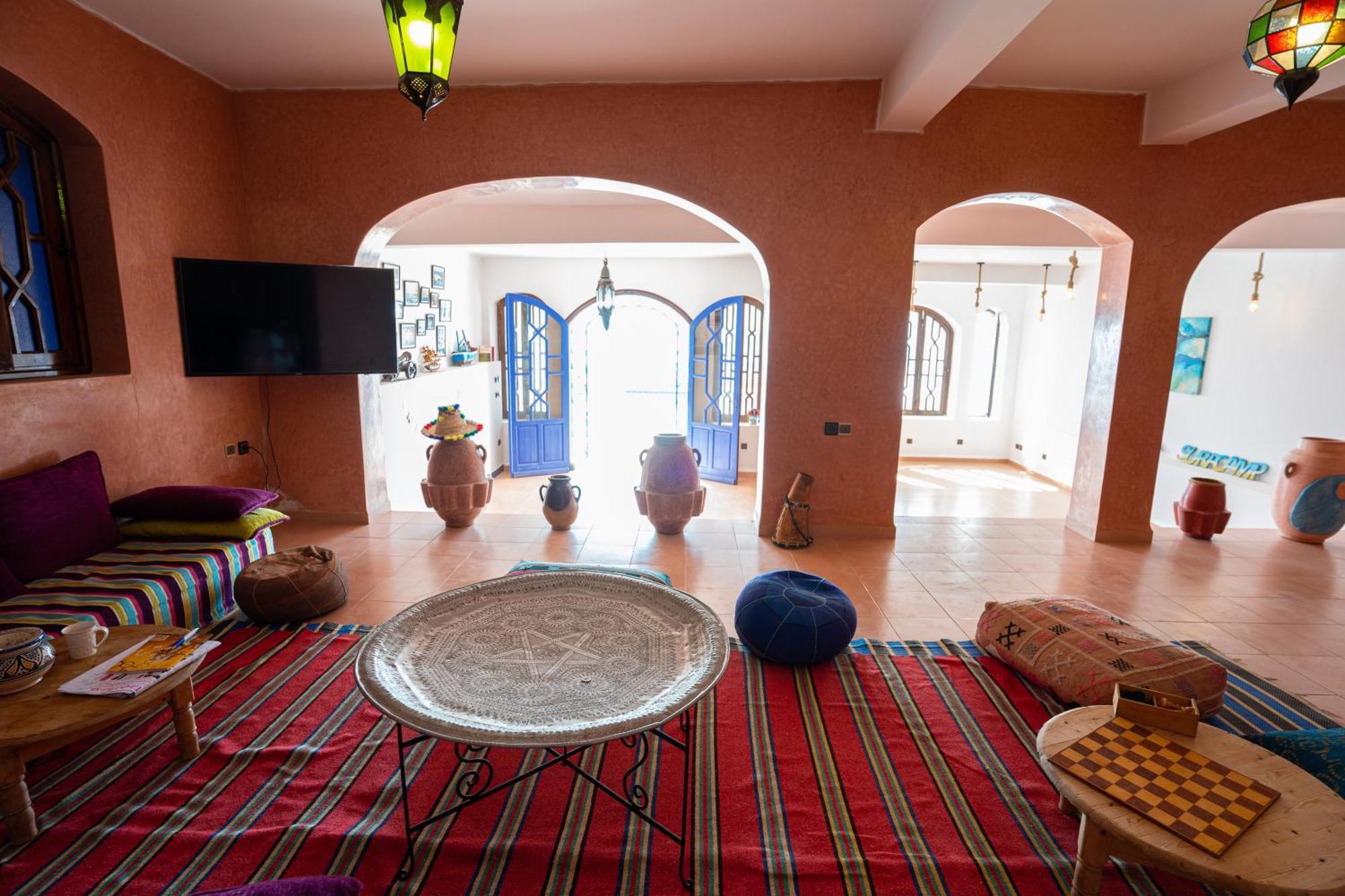 Oceana Surf Camp Hotell Taghazout Eksteriør bilde