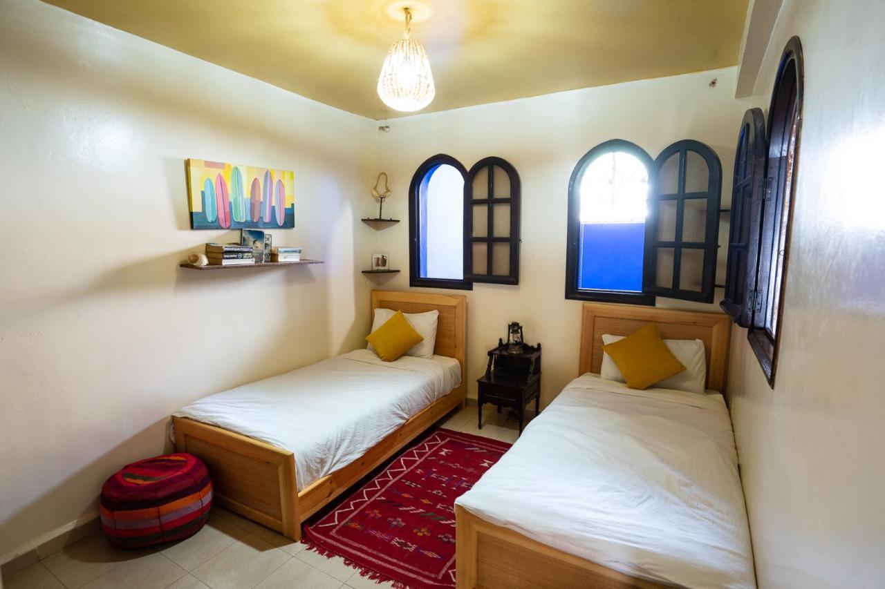 Oceana Surf Camp Hotell Taghazout Eksteriør bilde