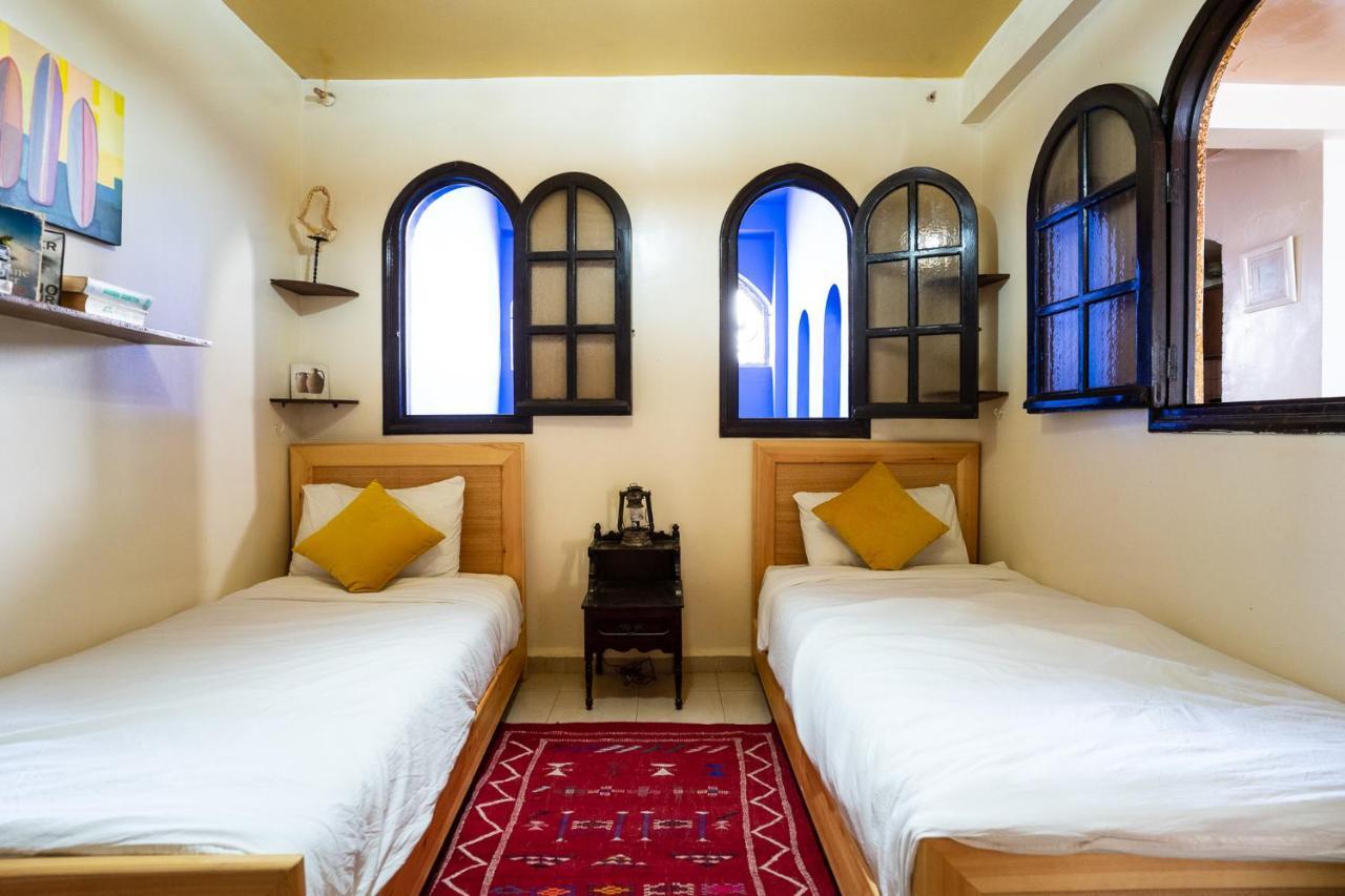 Oceana Surf Camp Hotell Taghazout Eksteriør bilde